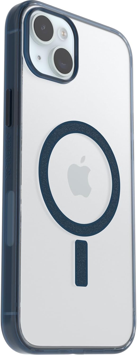 Thumbnail 3 de OtterBox Clear Case Serie per iPhone 15 Plus con MagSafe – Ultra sottile, resistente a shock e cadute (Mako)