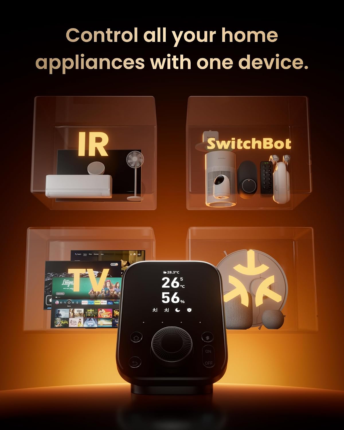Detalle de SwitchBot Hub 3: All-in-One Home Automation & Matter Bridge