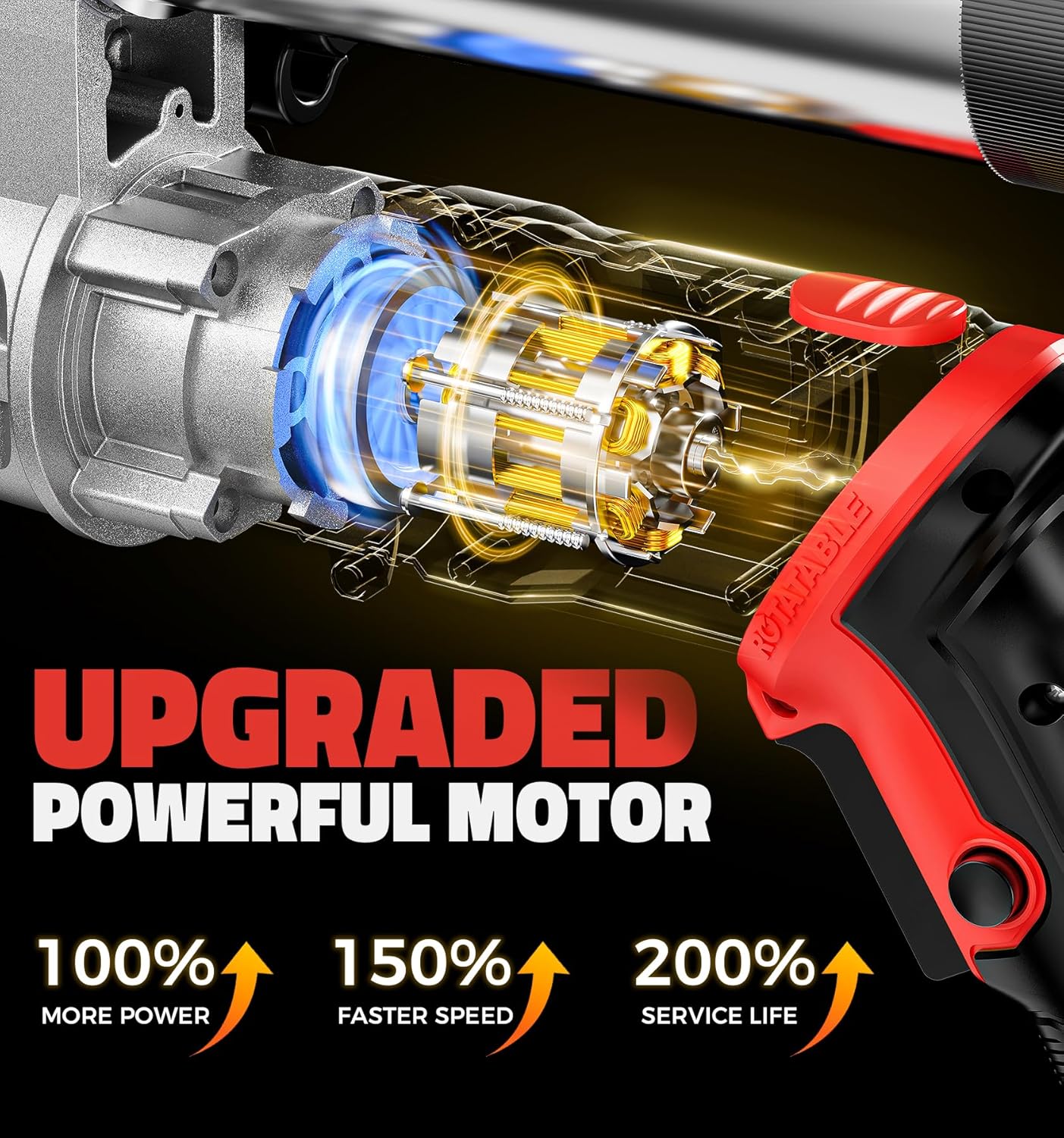 Thumbnail 1 de Ecarke Cordless Grease Gun 12000 PSI 🔧