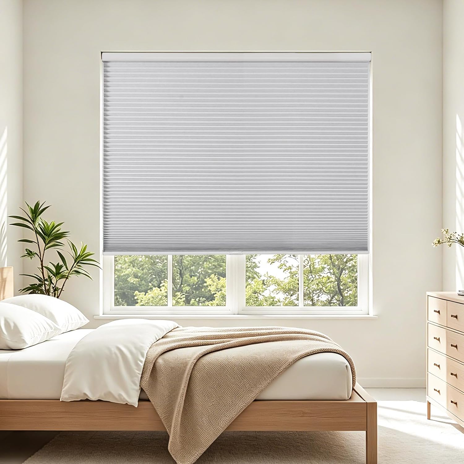 Thumbnail 6 de Joydeco Blackout Cellular Shades, 35 x 64 in