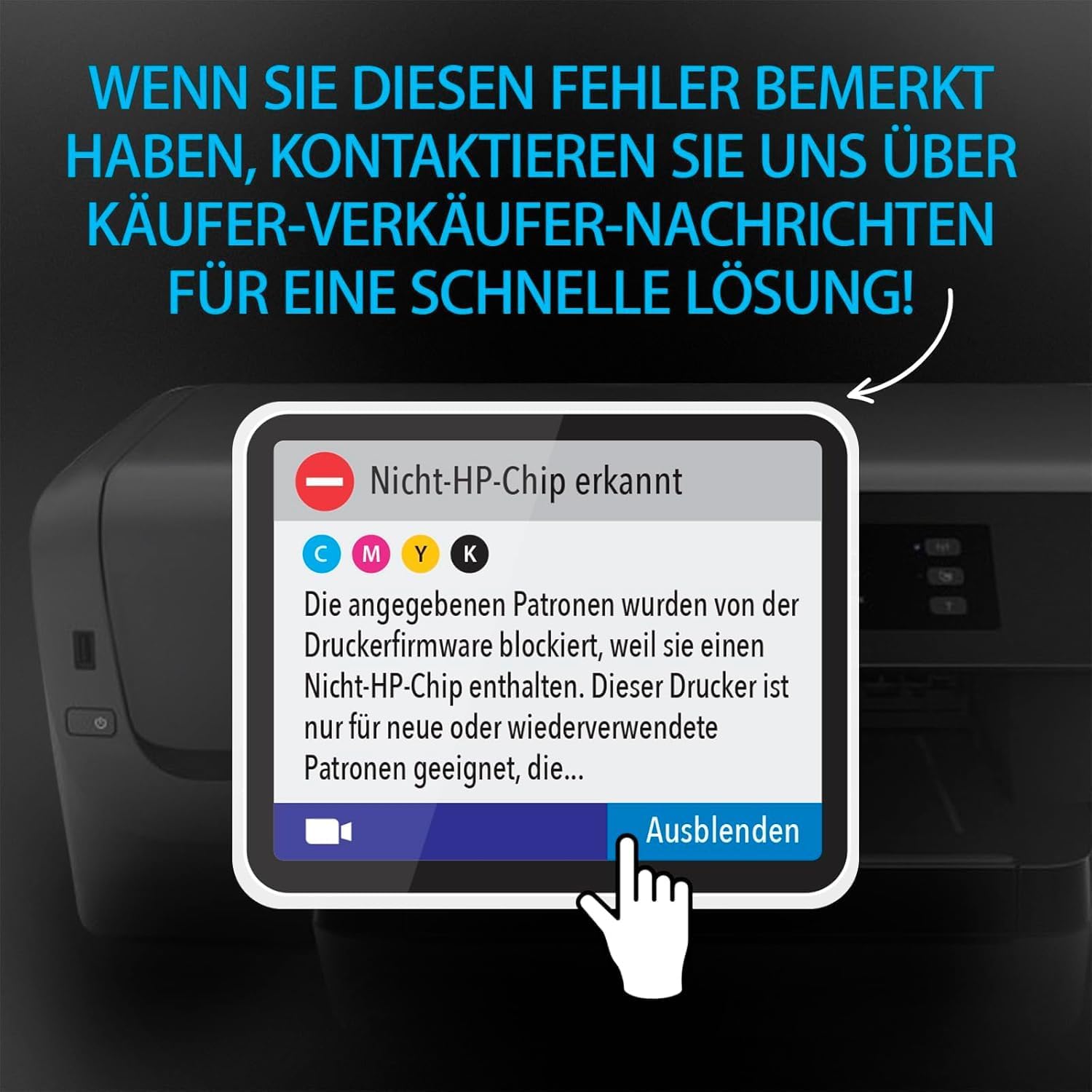 Thumbnail 5 de Smart Ink Kompatible Druckerpatronen 903 XL (903XL) 4er Multipack für HP OfficeJet/Pro – Schwarz XL & Farben