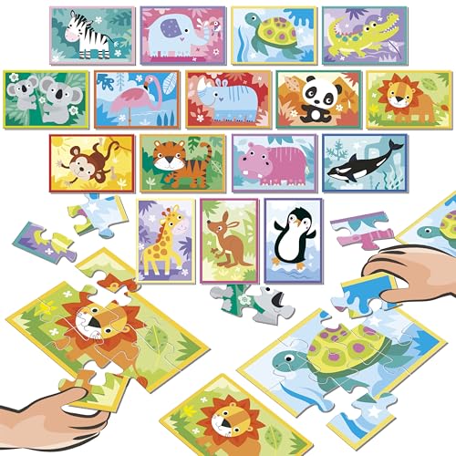 Detalle 2 de Educa - Puzzle Battle Animales 🐾 | Conviértete en el Ganador