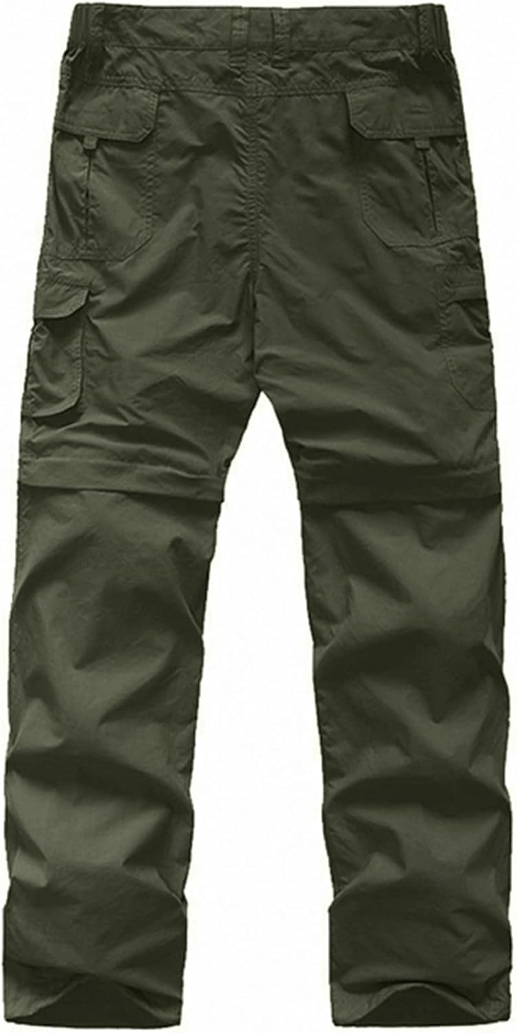 Thumbnail 1 de Linlon Kids' Cargo Pants, Boy's Quick-Dry Convertible Outdoor Pants
