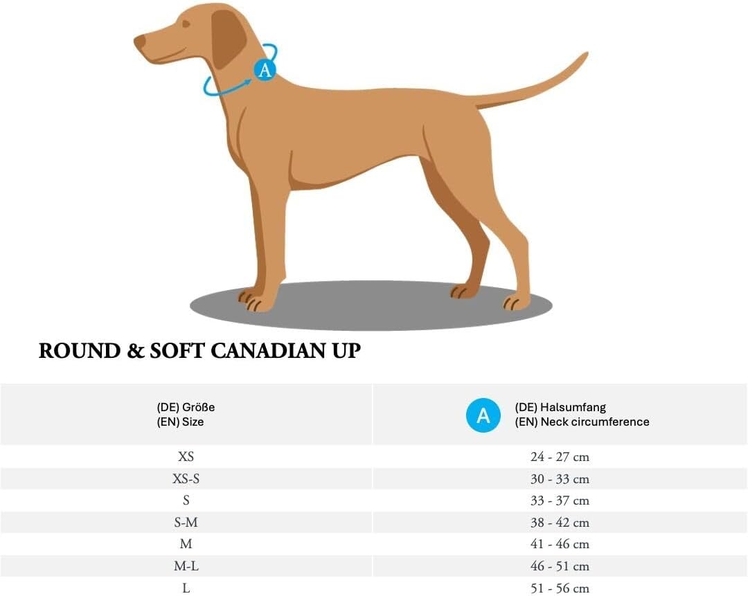 Thumbnail 4 de HUNTER Hundehalsband Round & Soft Canadian UP Cognac