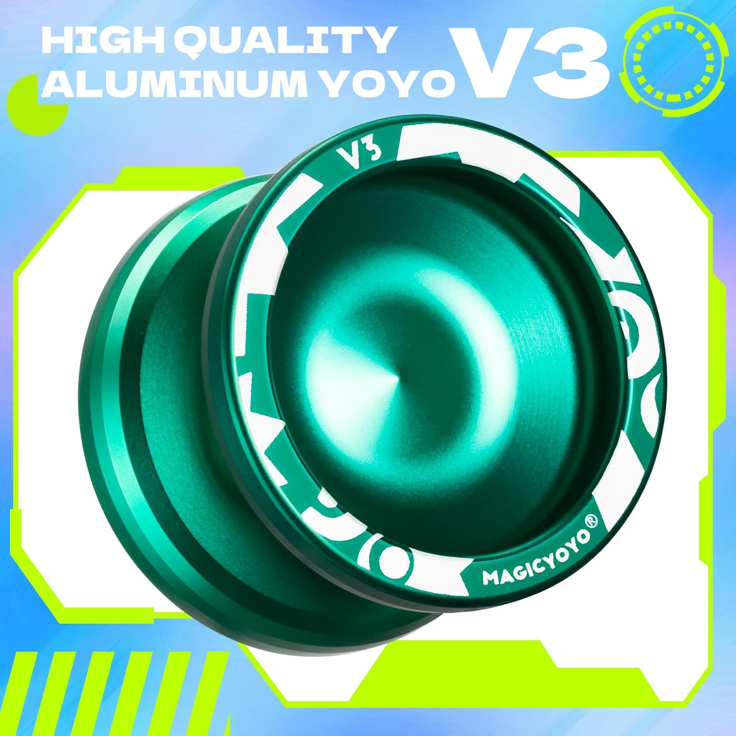 Thumbnail 3 de MAGICYOYO V3 Aluminum Yo-Yo, Responsive Play with Unresponsive Upgrade