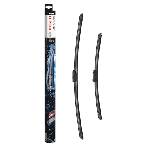 Detalle de Bosch Aerotwin A863S Tergicristalli Anteriori – Set da 2 (650 mm/450 mm) con Adattatore Preassemblato