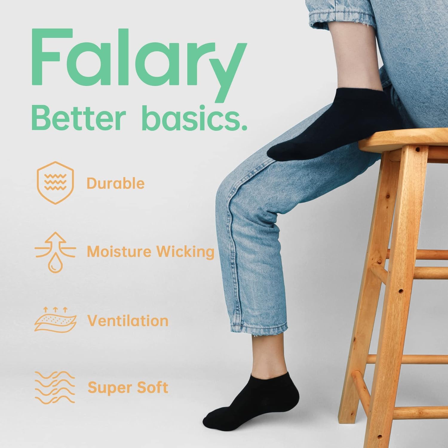 Thumbnail 4 de FALARY Sneaker Socken 12 Paar