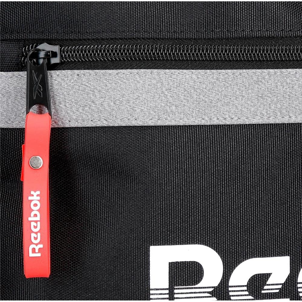 Detalle de Custodia Reebok Andover Tripla Nera 22x12x5 cm in Poliestere