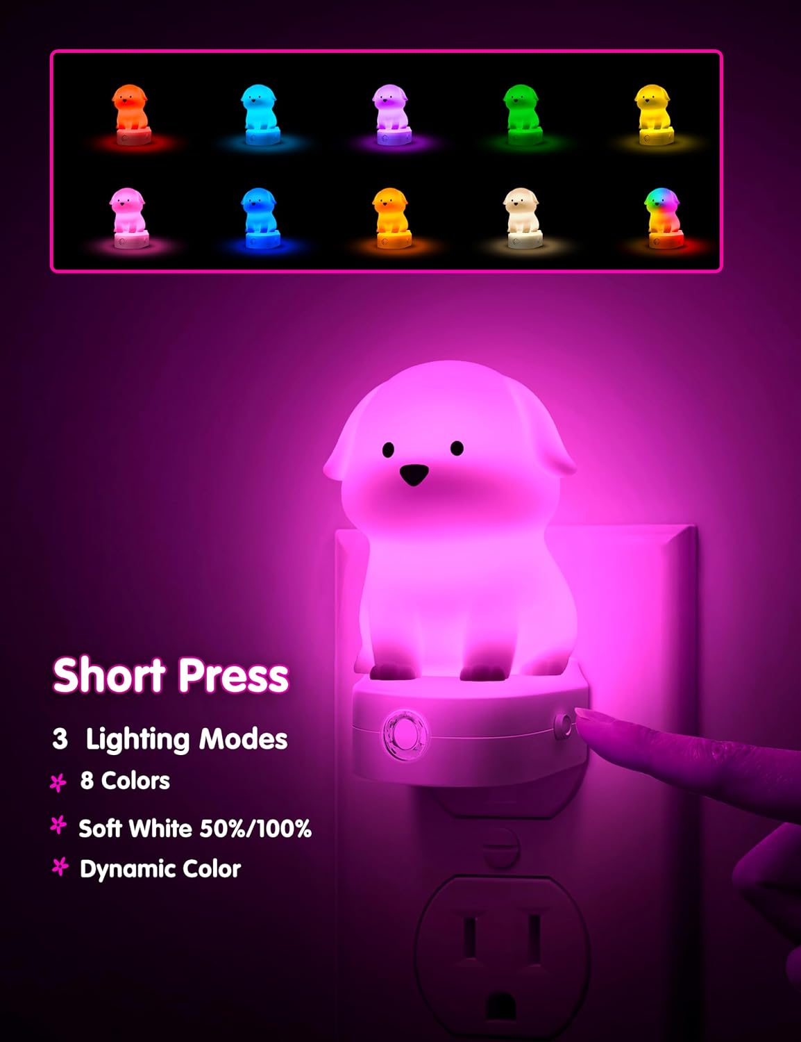 Detalle 2 de LOHAS Puppy Plug-In Night Light