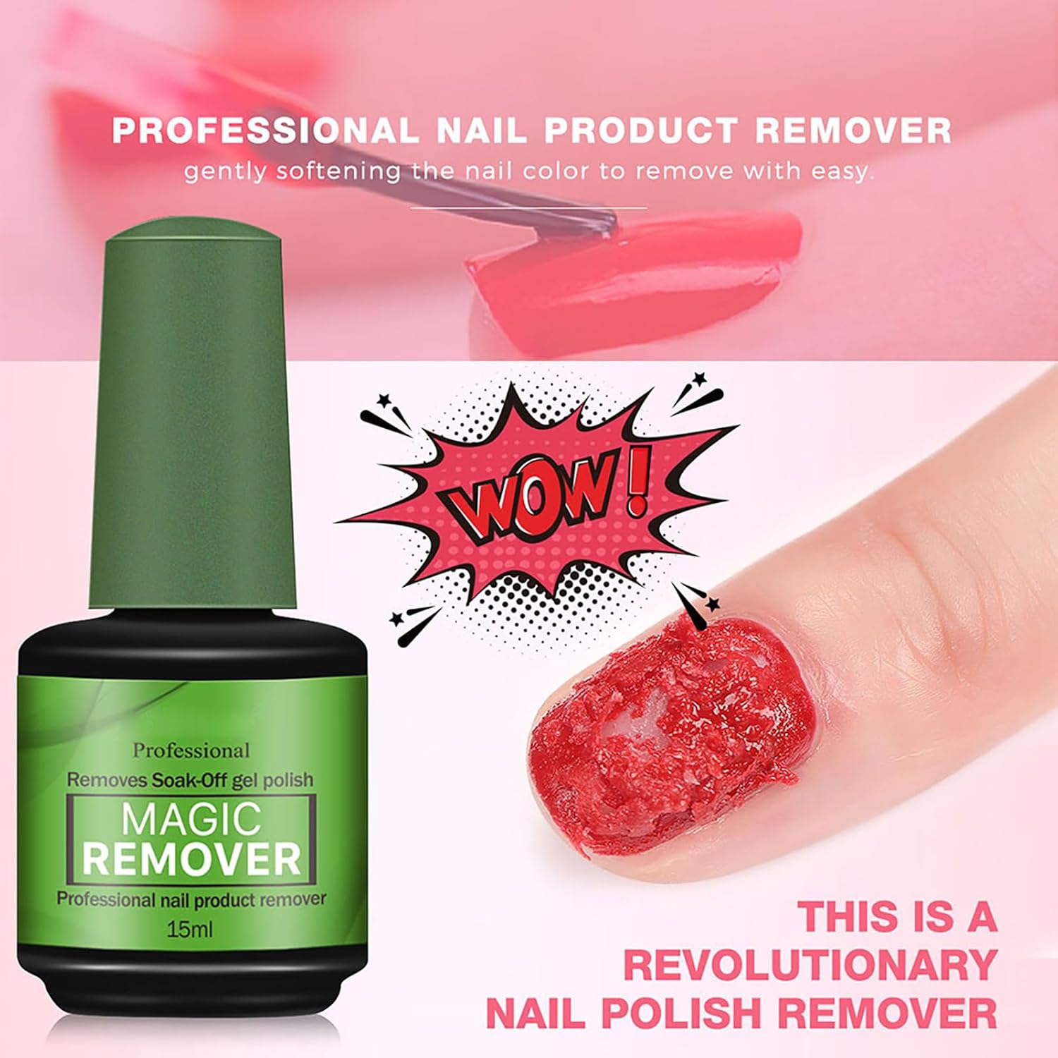 Thumbnail 1 de Dissolvant Gel 15 ml pour vernis