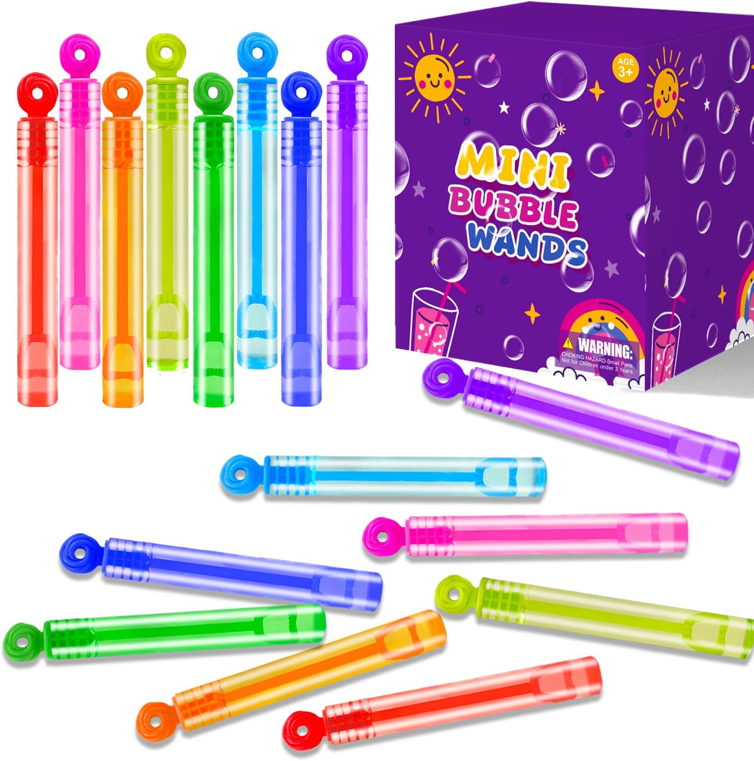 Detalle de Party Bubble Wands 32 Pack for Kids
