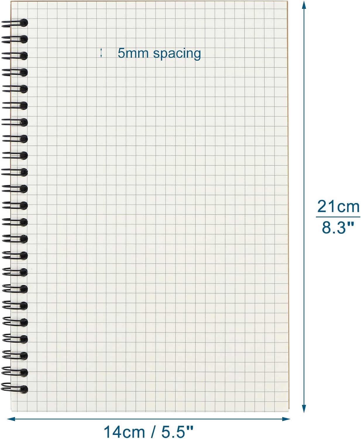 Thumbnail 2 de ZCZN Quaderno a Spirale A5 21x14 cm 📓