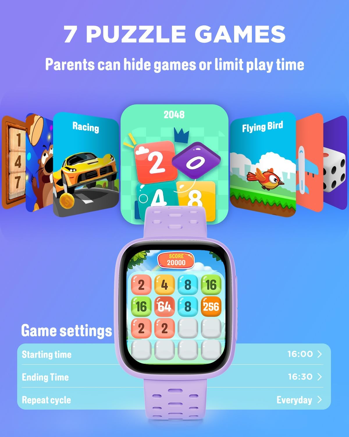 Thumbnail 6 de BIGGERFIVE Kids Smart Watch 1.8-inch AMOLED