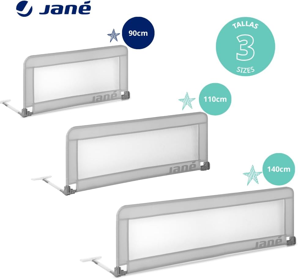 Detalle 1 de Jané Barrera de Cama Abatible 90 cm, Diseño Extra Alto
