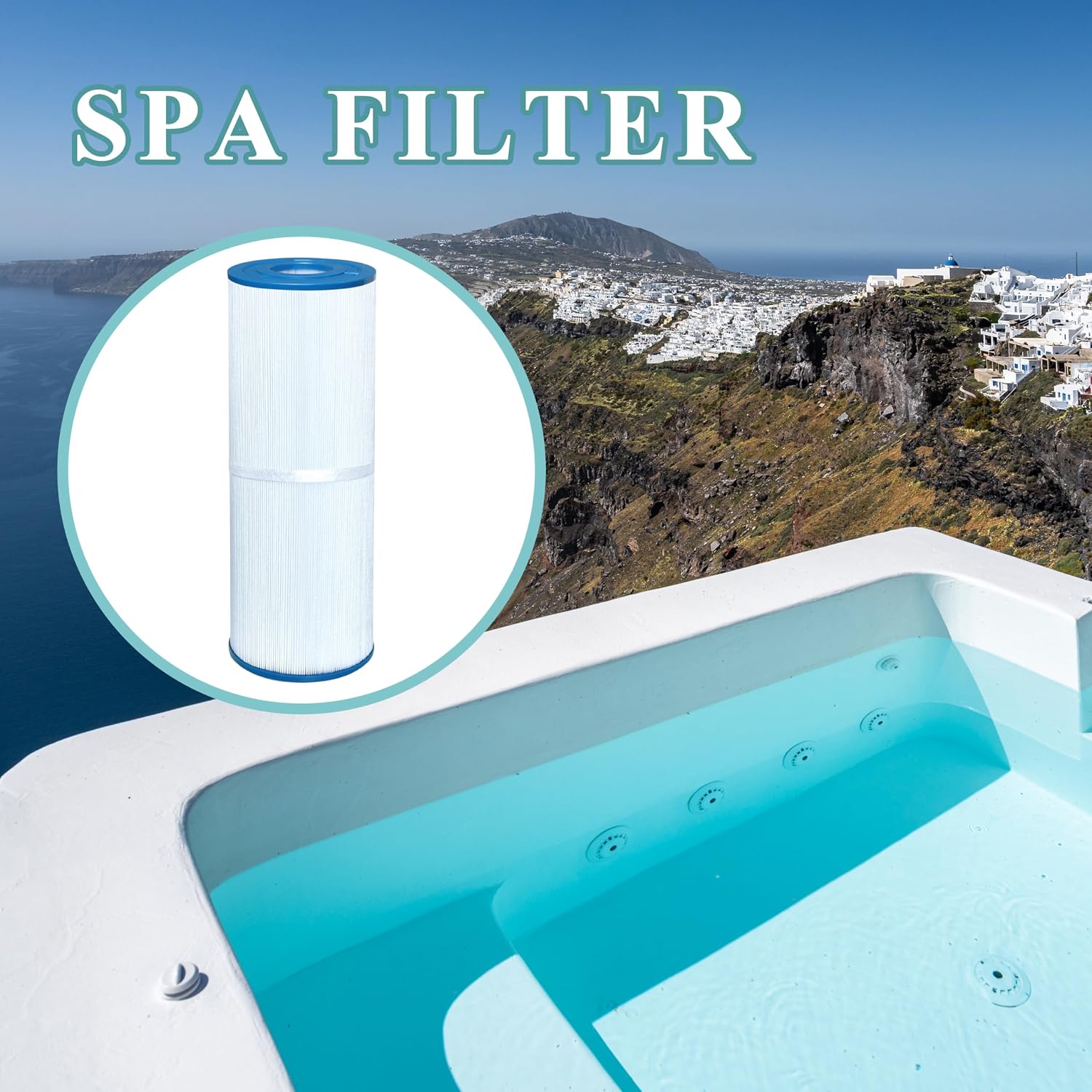 Detalle de Chryseos Spa Filter C-4950