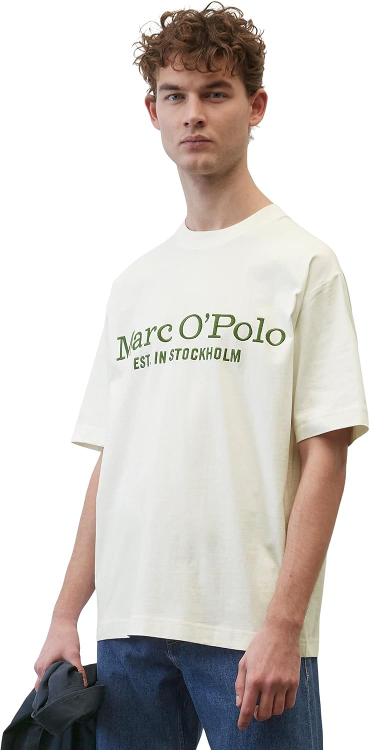 Thumbnail 6 de Marc O'Polo Herren 51556 – T-Shirt mit Rundhals-Ausschnitt aus Bio-Baumwolle (1er Pack)
