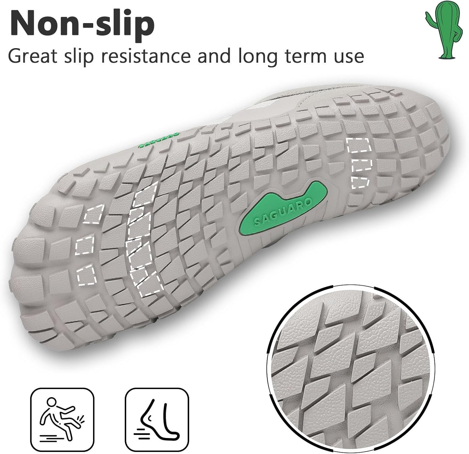Thumbnail 3 de SAGUARO Unisex Barfußschuhe Leicht rutschfest – Traillaufschuhe für Outdoor & Indoor