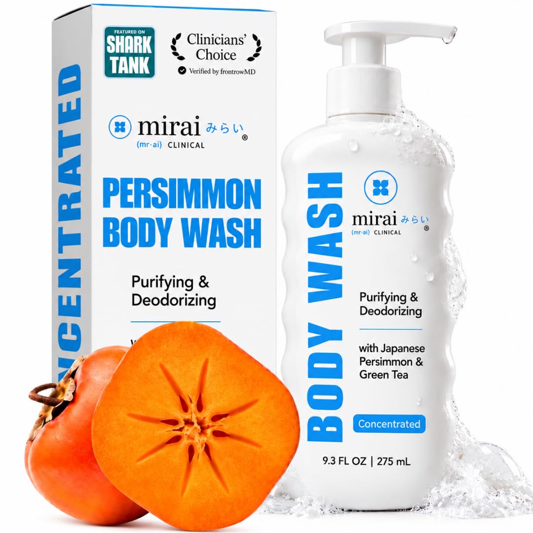 Detalle de Mirai Clinical BWASH-29300-00042 Persimmon Body Wash for Nonenal Odor