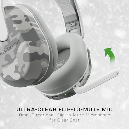 Detalle de Turtle Beach Stealth 500 Wireless Gaming Headset for Xbox, Arctic Camo, Bluetooth