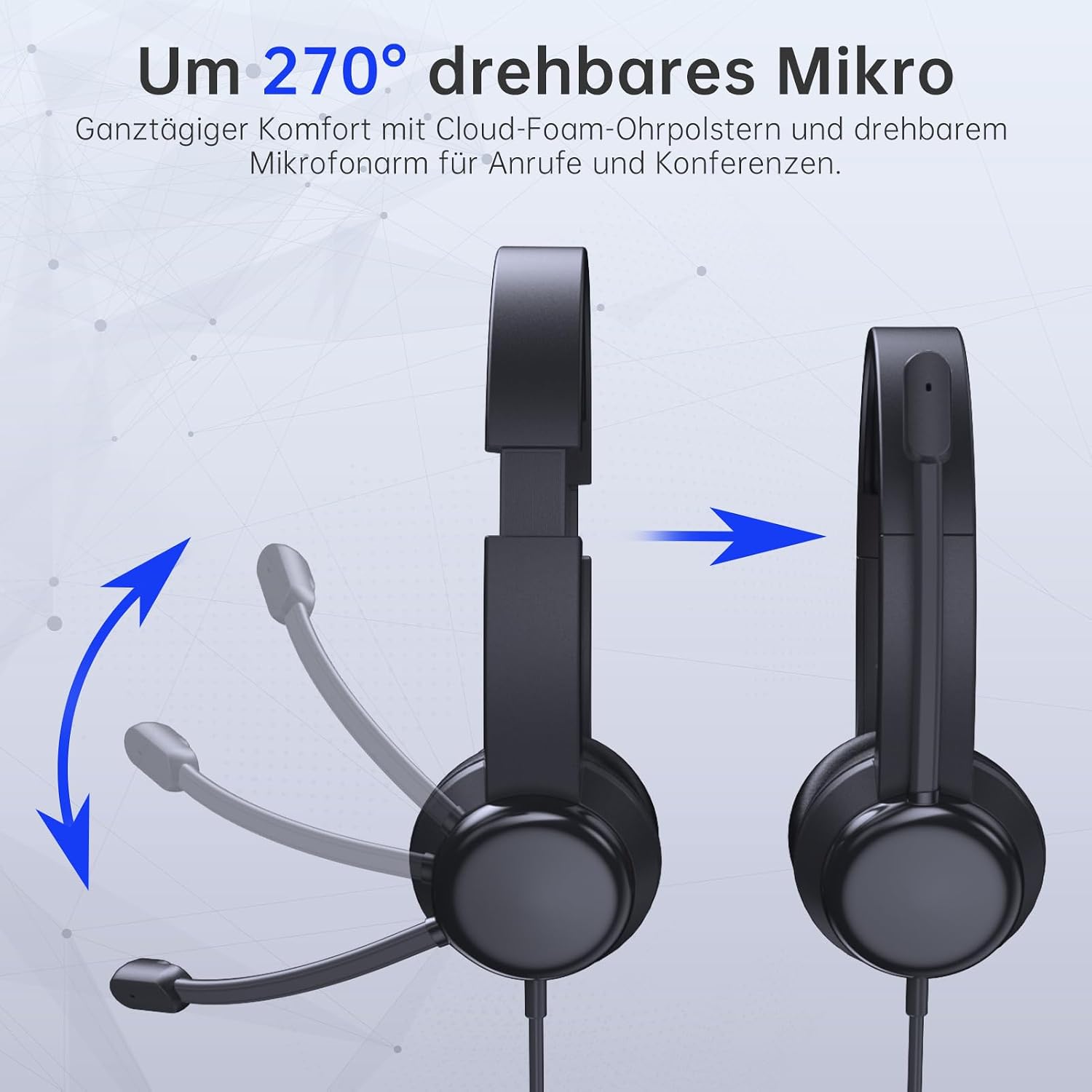 Thumbnail 4 de syndesmos USB Headset mit Mikrofon 135 g
