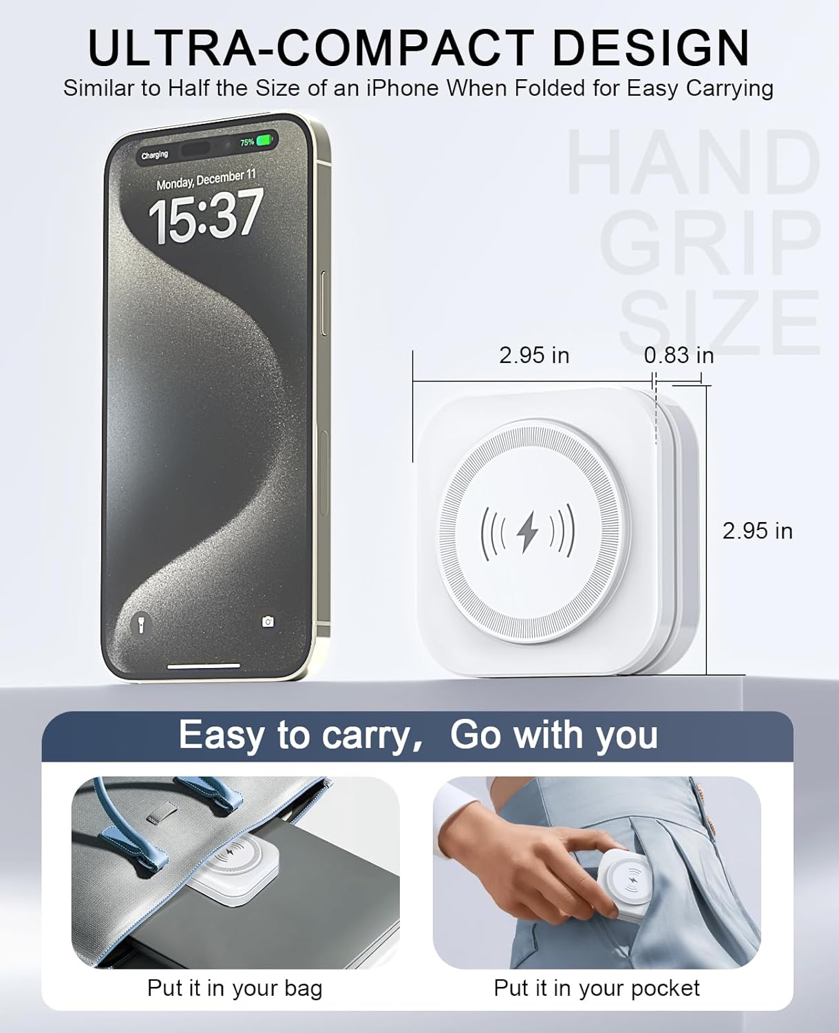 Detalle 2 de Apple MagSafe 5-in-1 Magnetic Charging Stand, Night Light