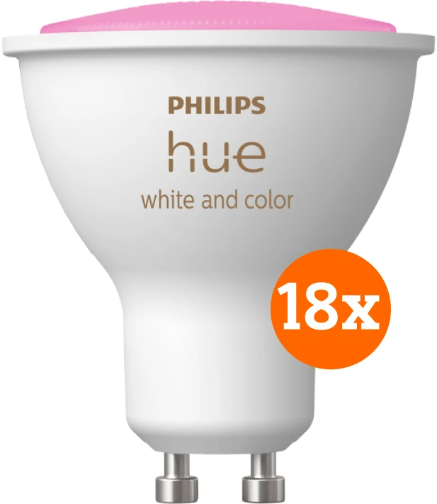 Thumbnail 8 de Philips Hue White & Color GU10 18er-Pack