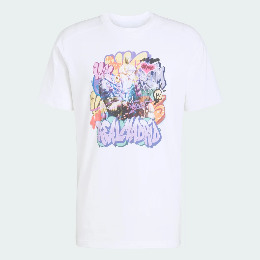 Detalle 2 de Camiseta Real Madrid de Adidas | Blanco, comodidad para cada partido