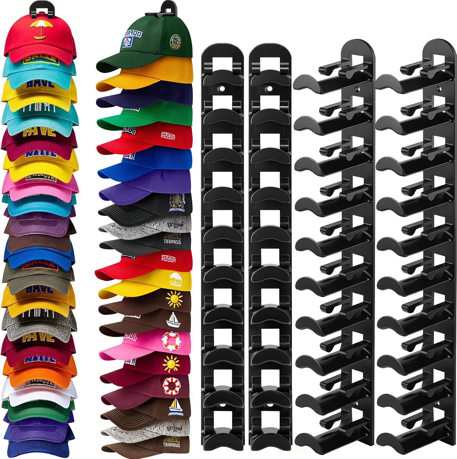 Detalle de Hat Organizer, Holds Up to 40 Hats