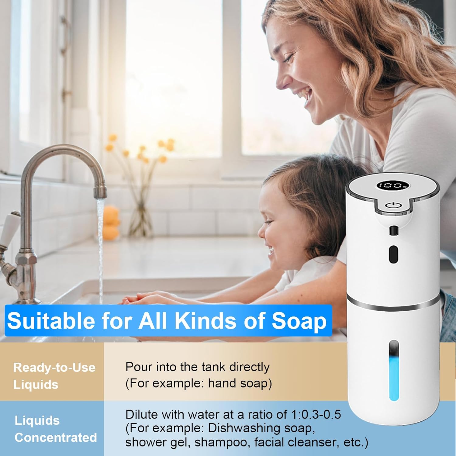 Thumbnail 5 de OHIFAST Automatic Soap Dispenser 380 mL