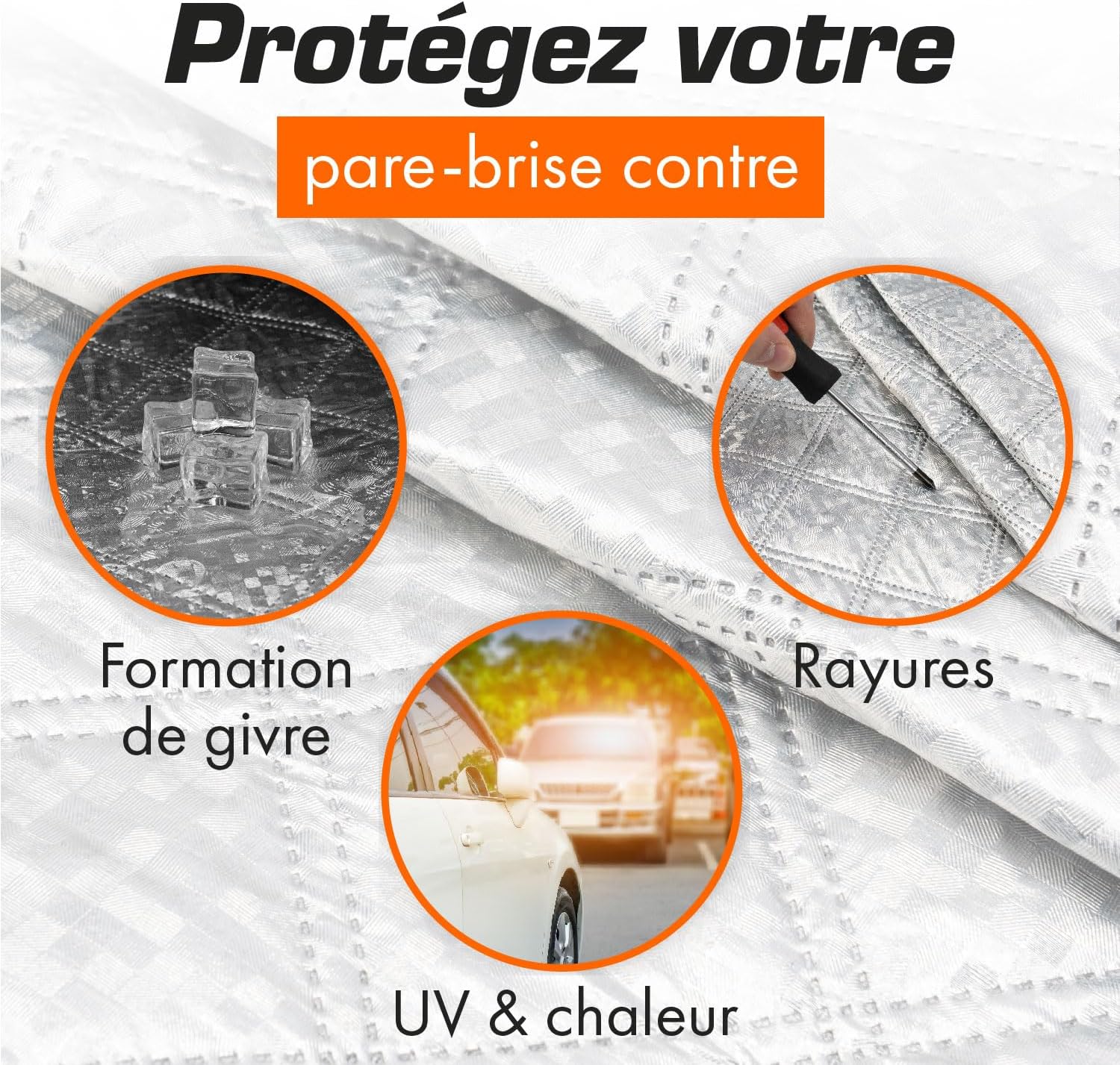 Thumbnail 5 de Upgrade4cars Couverture pare-brise 145×100 cm