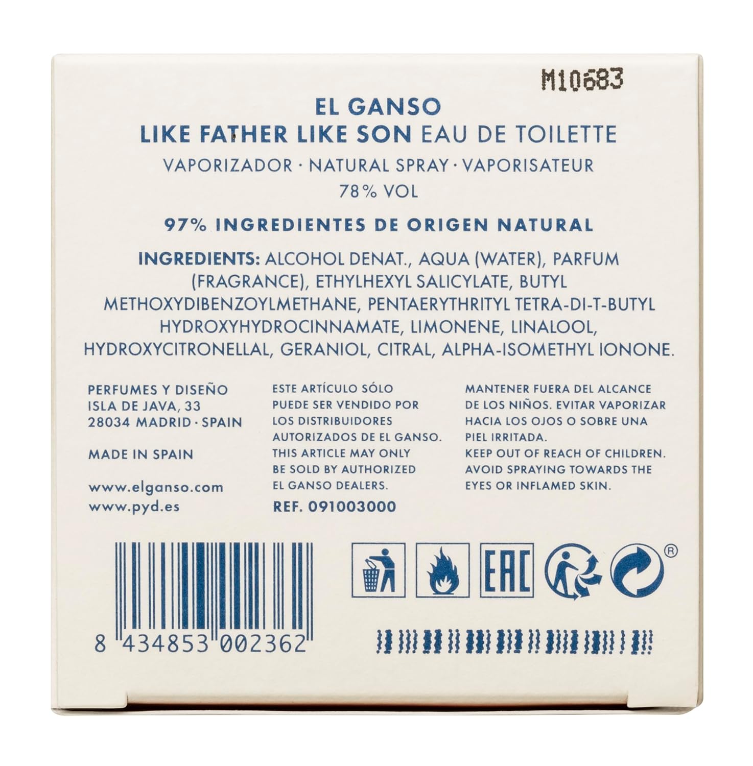 Thumbnail 1 de El Ganso Like Father Like Son EDT 125 ml