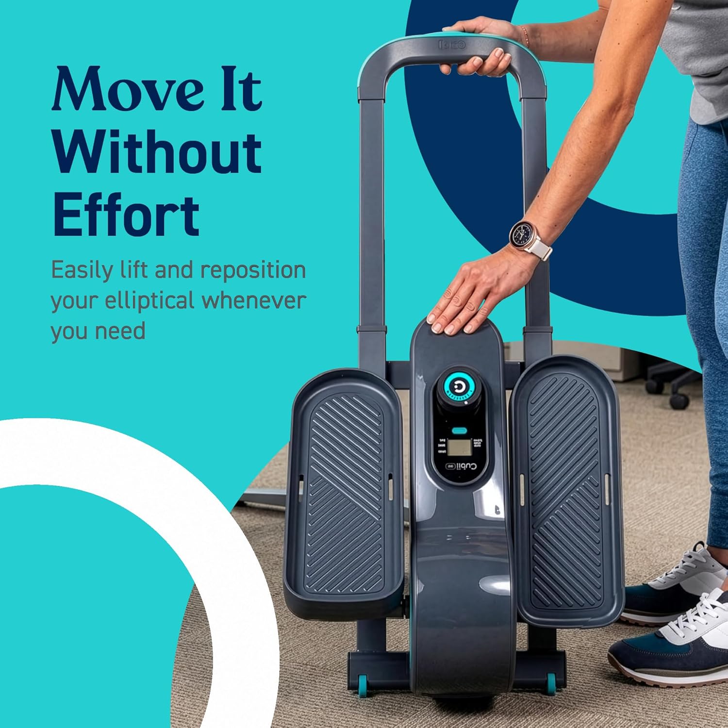 Thumbnail 5 de Cubii GO Under-Desk Elliptical with LCD 1 🚴♀