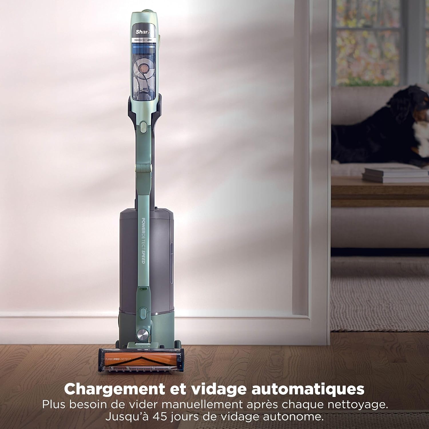 Thumbnail 2 de Shark PowerDetect Speed Clean & Empty IA3243FRT — Aspirateur sans Fil avec vidage automatique et brosse animale