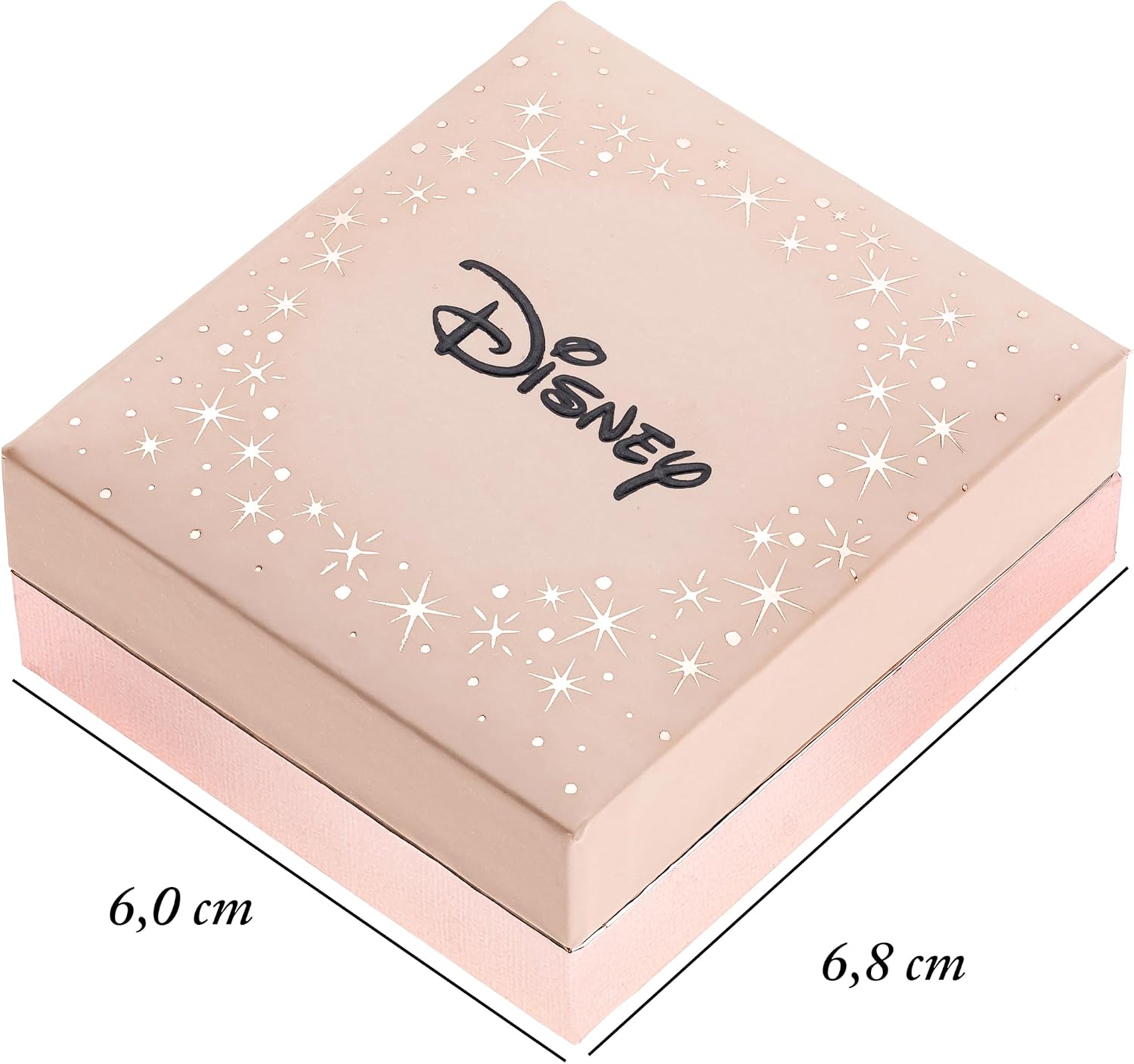 Detalle de Orecchini Minnie Mouse a Bottone con Pietra Portafortuna in Argento 925 – Disney