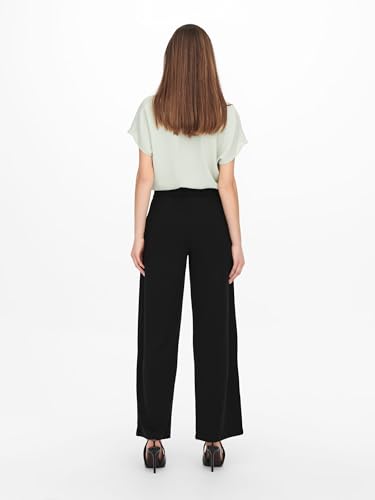 Detalle de JdY Damen Jdygeggo New Long Pant Jrs Noos Hose – Schwarz, XS/30L EU