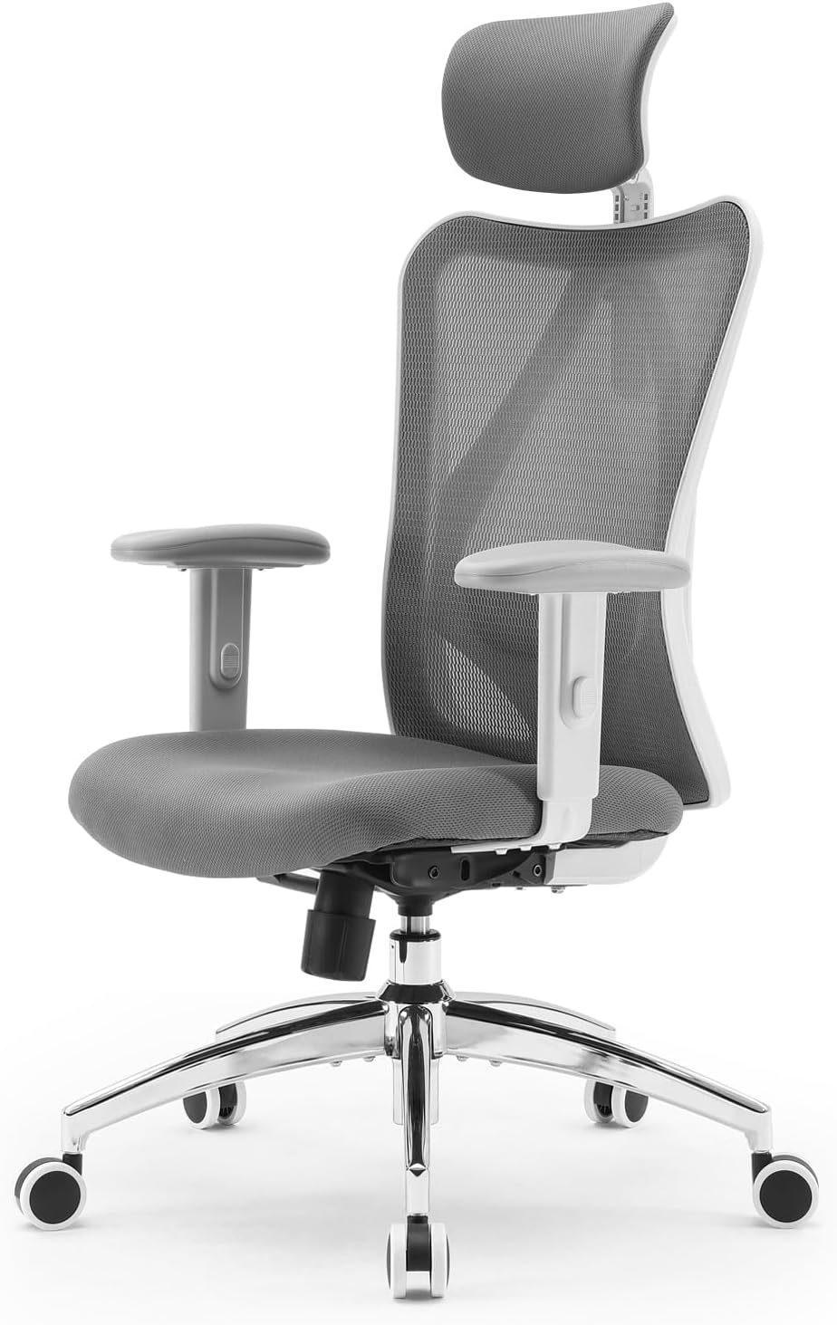 Detalle de SIHOO M18: Sedia Ufficio Ergonomica con Supporto Lombare, Poggiatesta e Braccioli Regolabili