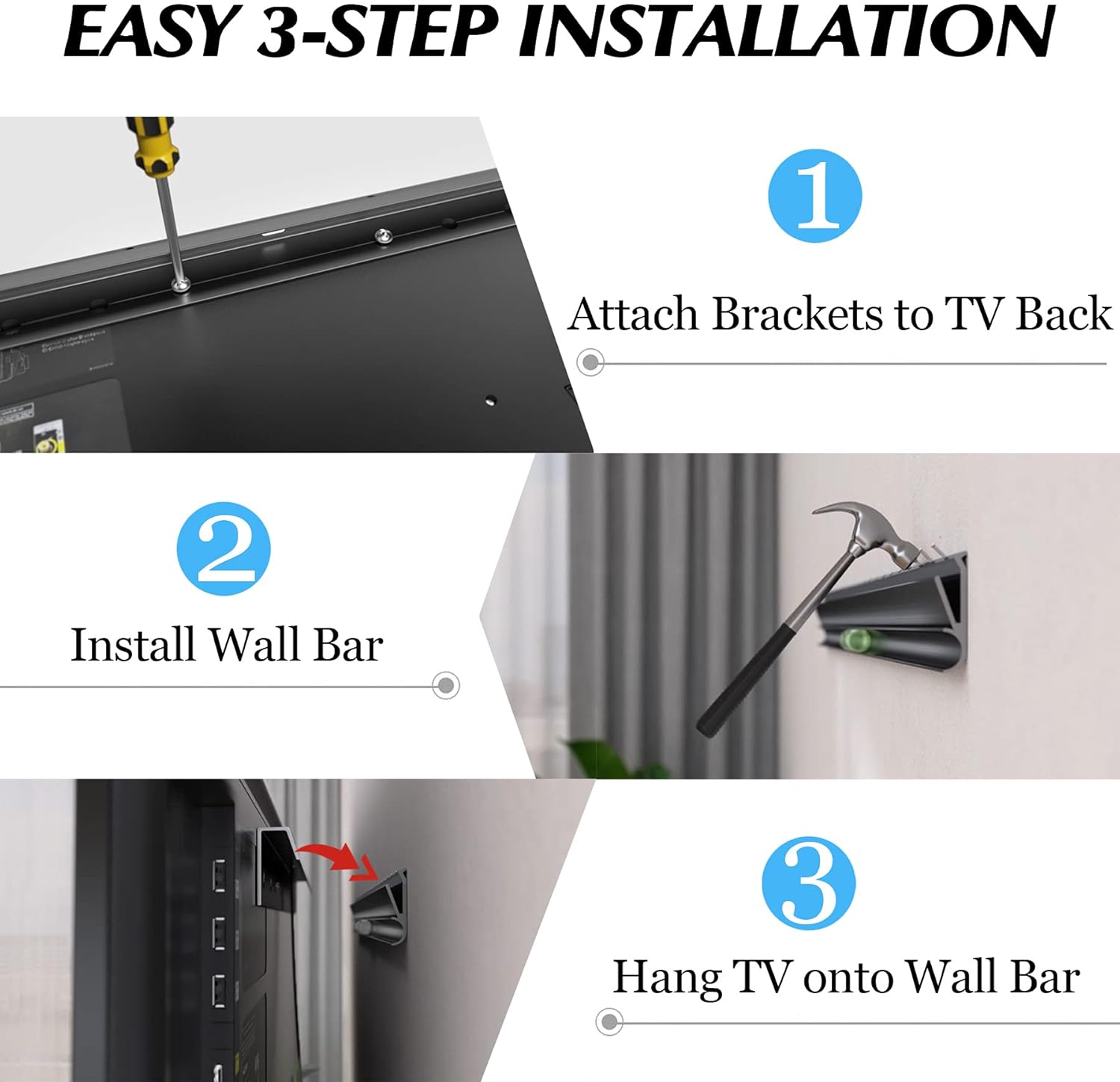 Detalle 2 de No Stud TV Wall Mount