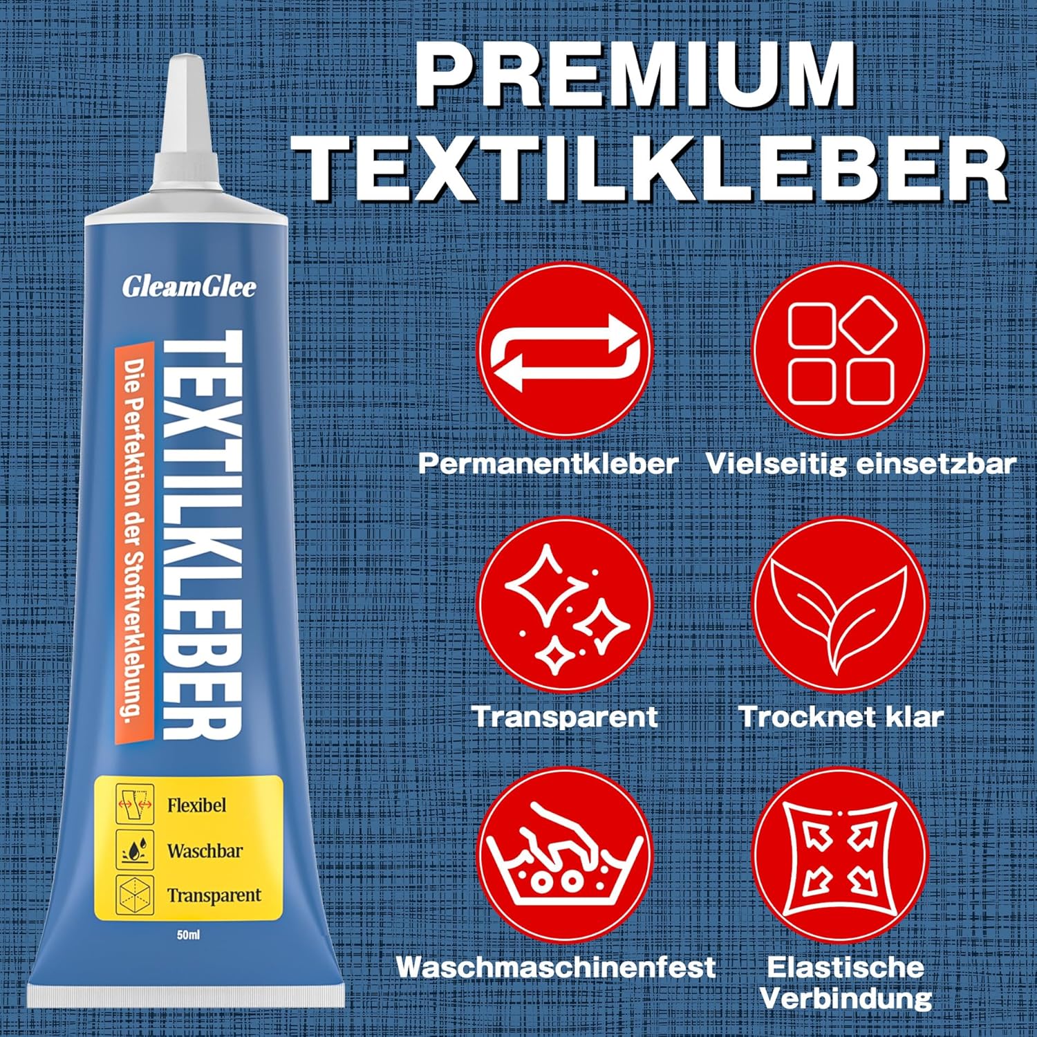 Thumbnail 1 de Textilkleber 50 ml 🧵