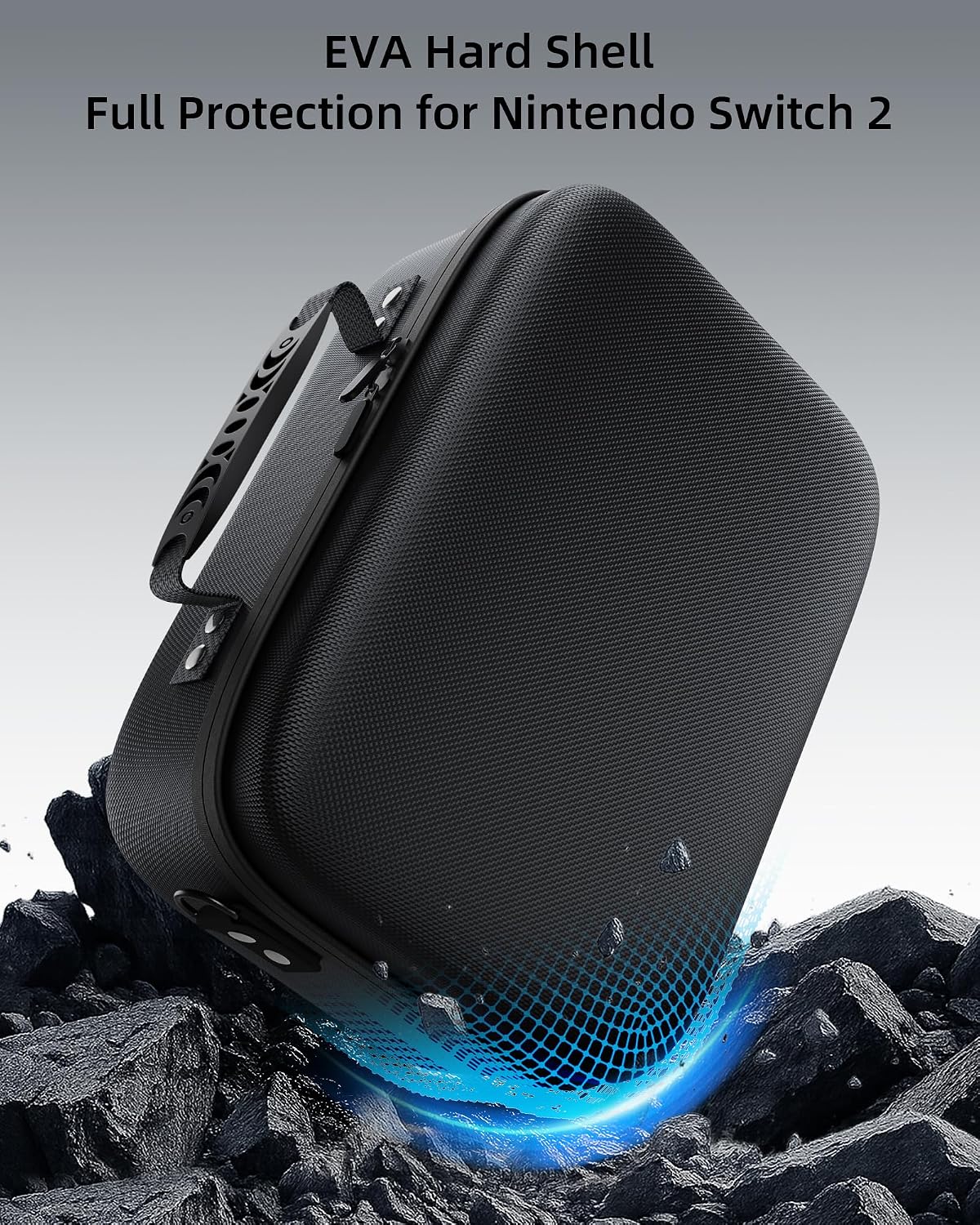 Detalle 2 de Mozuper Switch 2 Case 16‑game storage