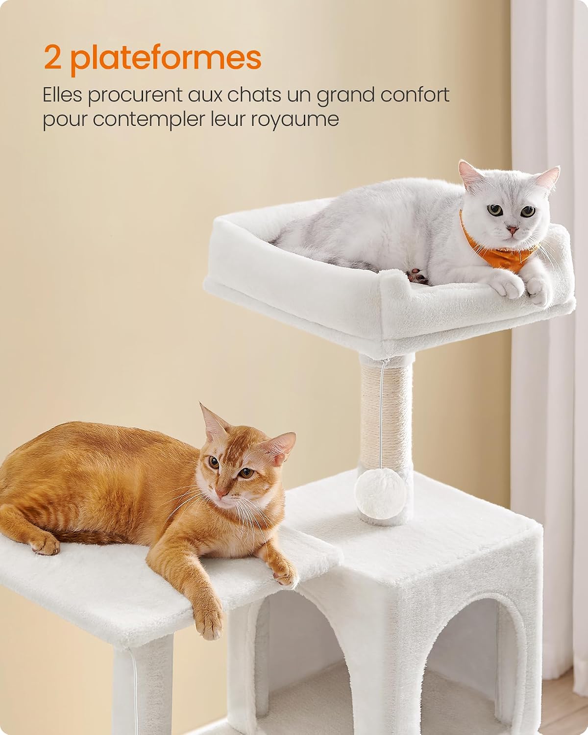 Detalle 2 de Feandrea PCT161T01 Arbre à chat 143 cm