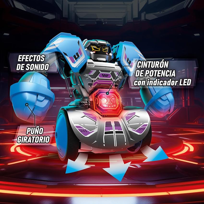 Detalle 2 de Bizak YCOO Robo Kombat Tornado Battle Pack — 2 unidades 🤖