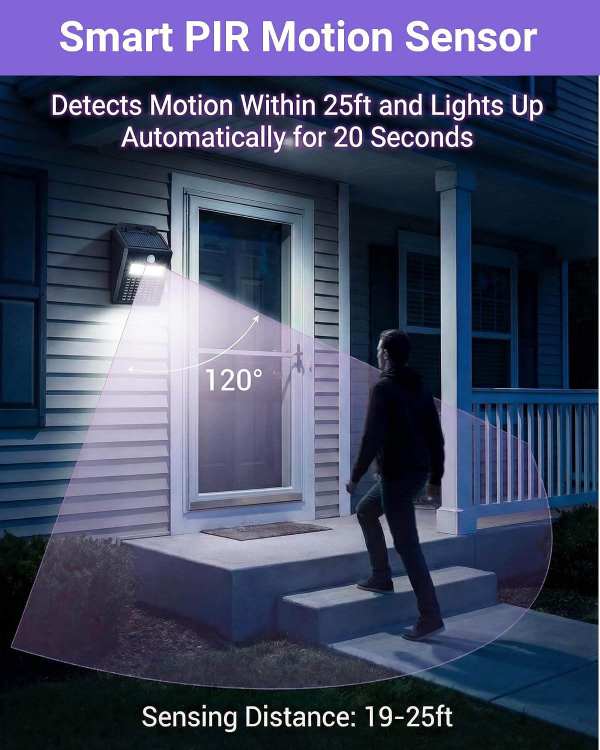 Detalle de Peepst Solar Bug Zapper with 3 Modes