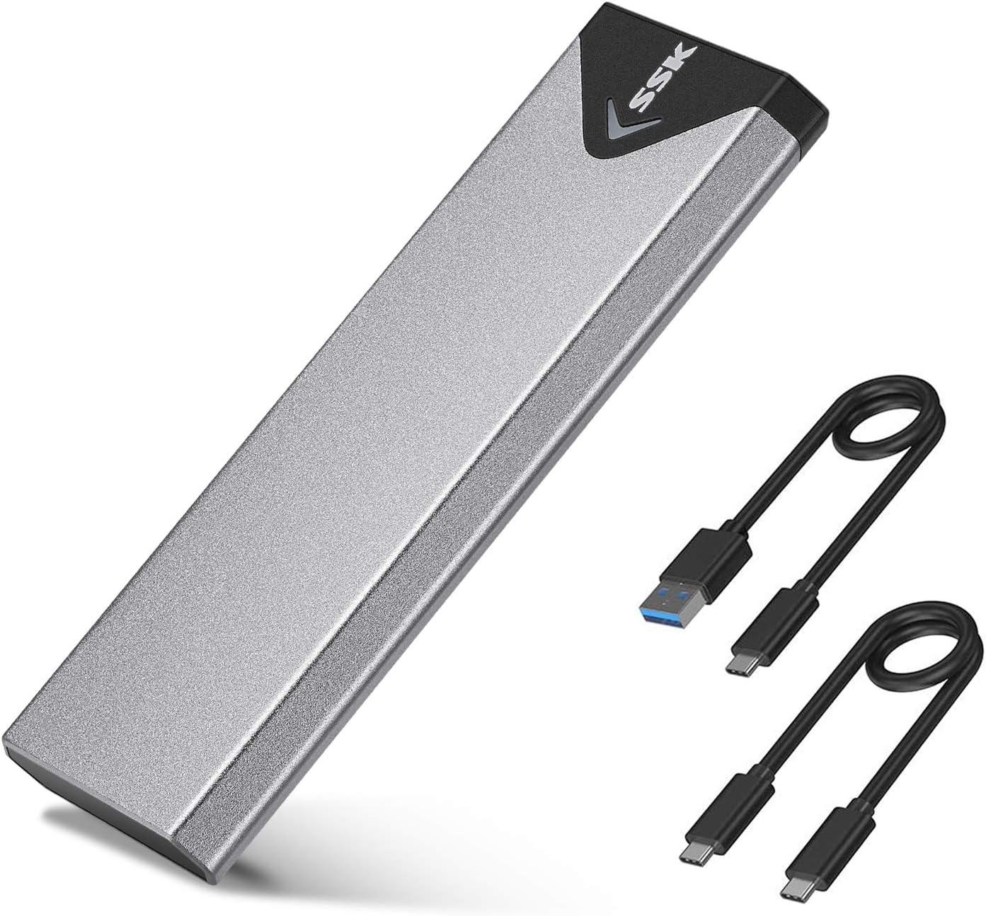 Detalle de SSK M.2 NVMe SSD Enclosure USB 3.2 Gen 2 (10Gbps) 🖥