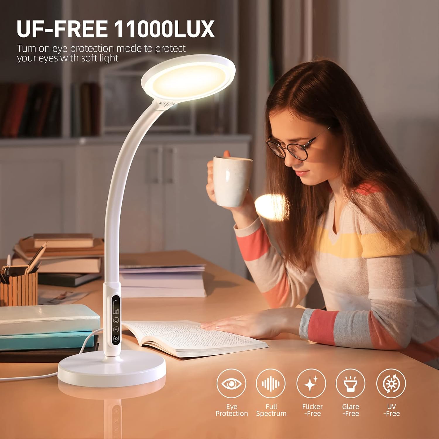 Detalle de FBBJFF 11000 Lux Light Therapy Lamp ⚡