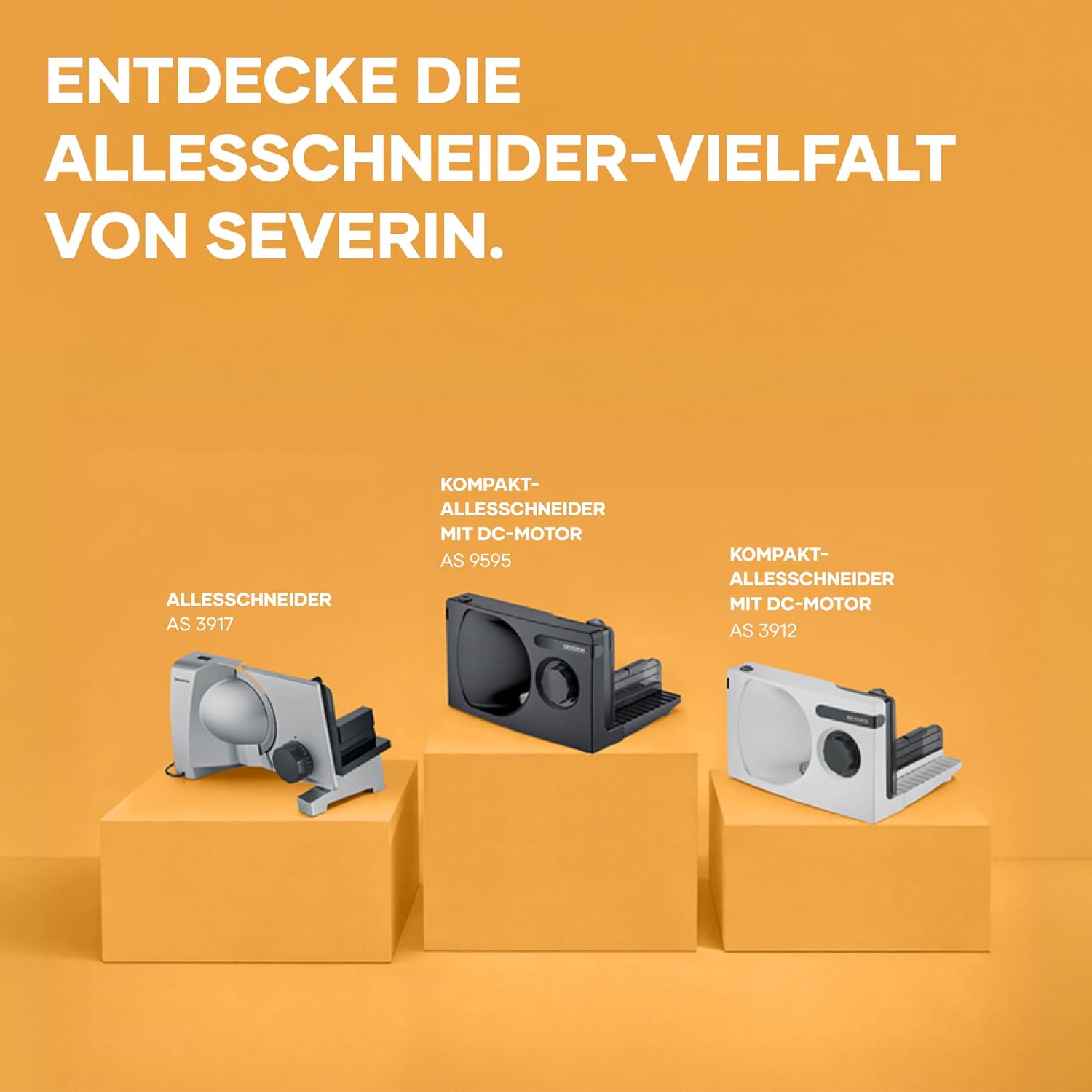 Thumbnail 6 de Severin Allesschneider AS 3912 – Vielseitige Brot-, Aufschnitt- und Käse-Scheibe mit stufenloser Schnittstärke