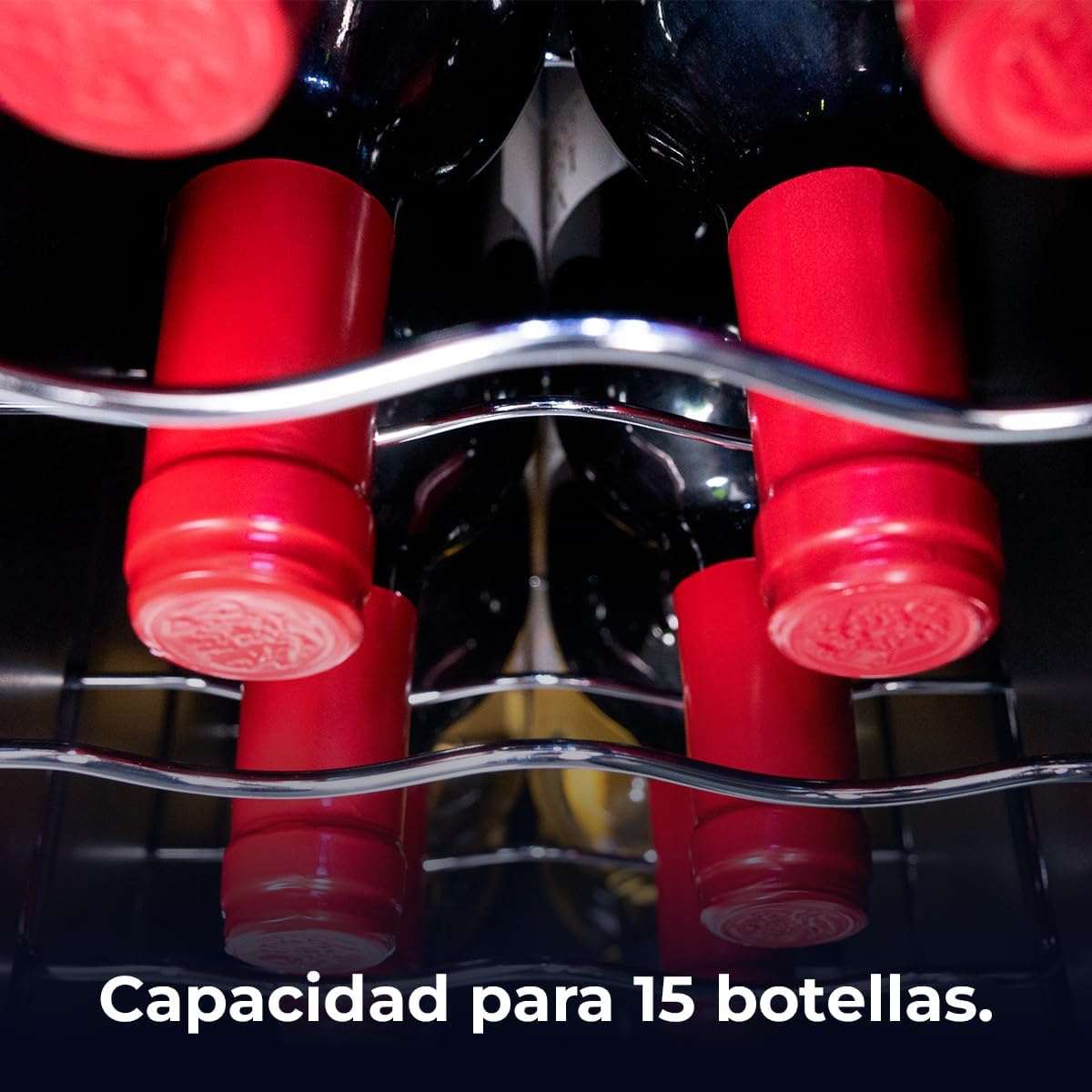 Thumbnail 4 de Cecotec Vinoteca Bolero GrandSommelier 1550 🍷 Bodega 15 botellas