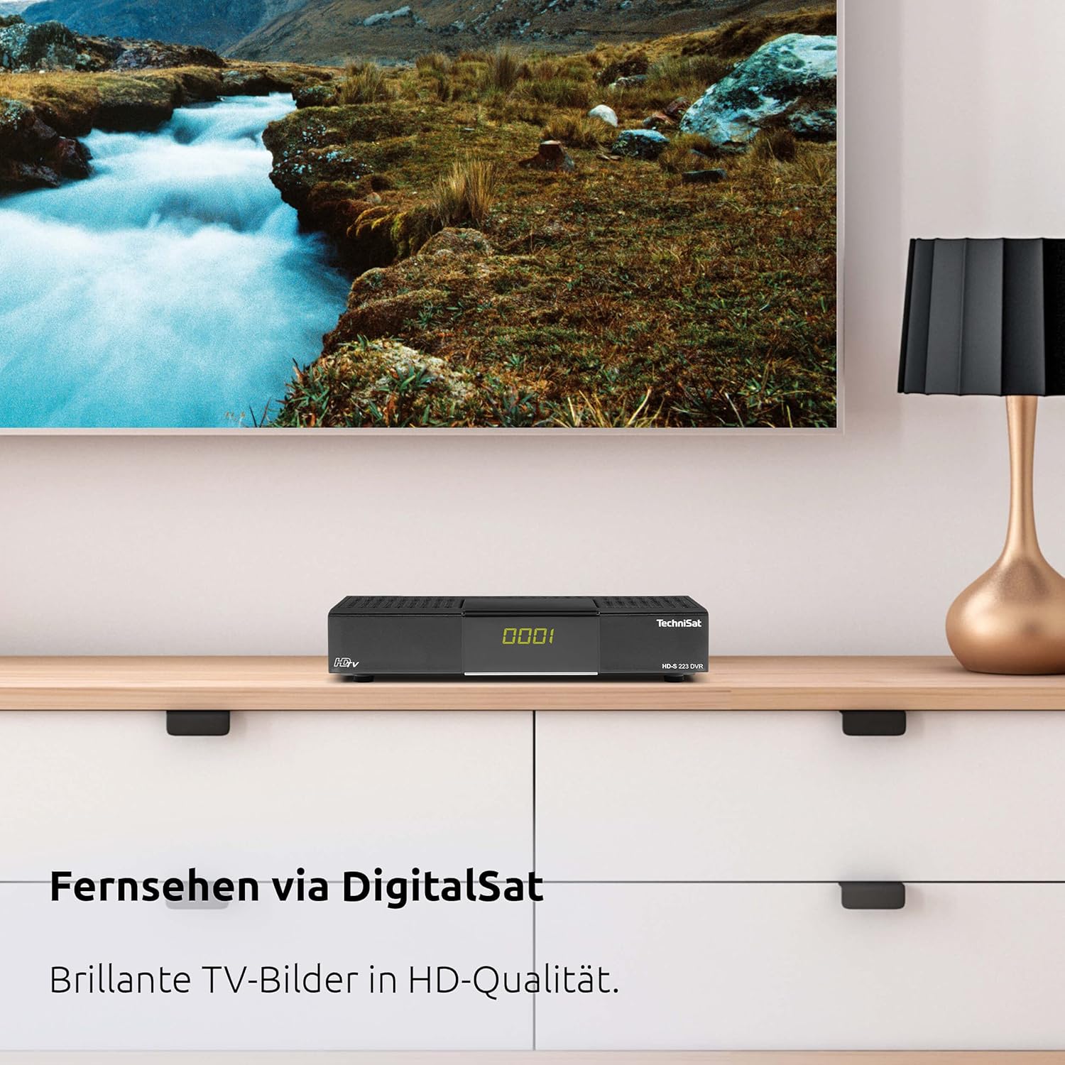 Thumbnail 2 de TechniSat HD-S 223 DVR récepteur satellite HD