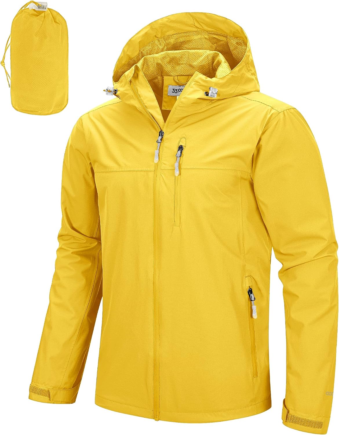 Thumbnail 6 de 33,000ft Men's Packable Rain Jacket, Waterproof, Breathable, Mesh Lined