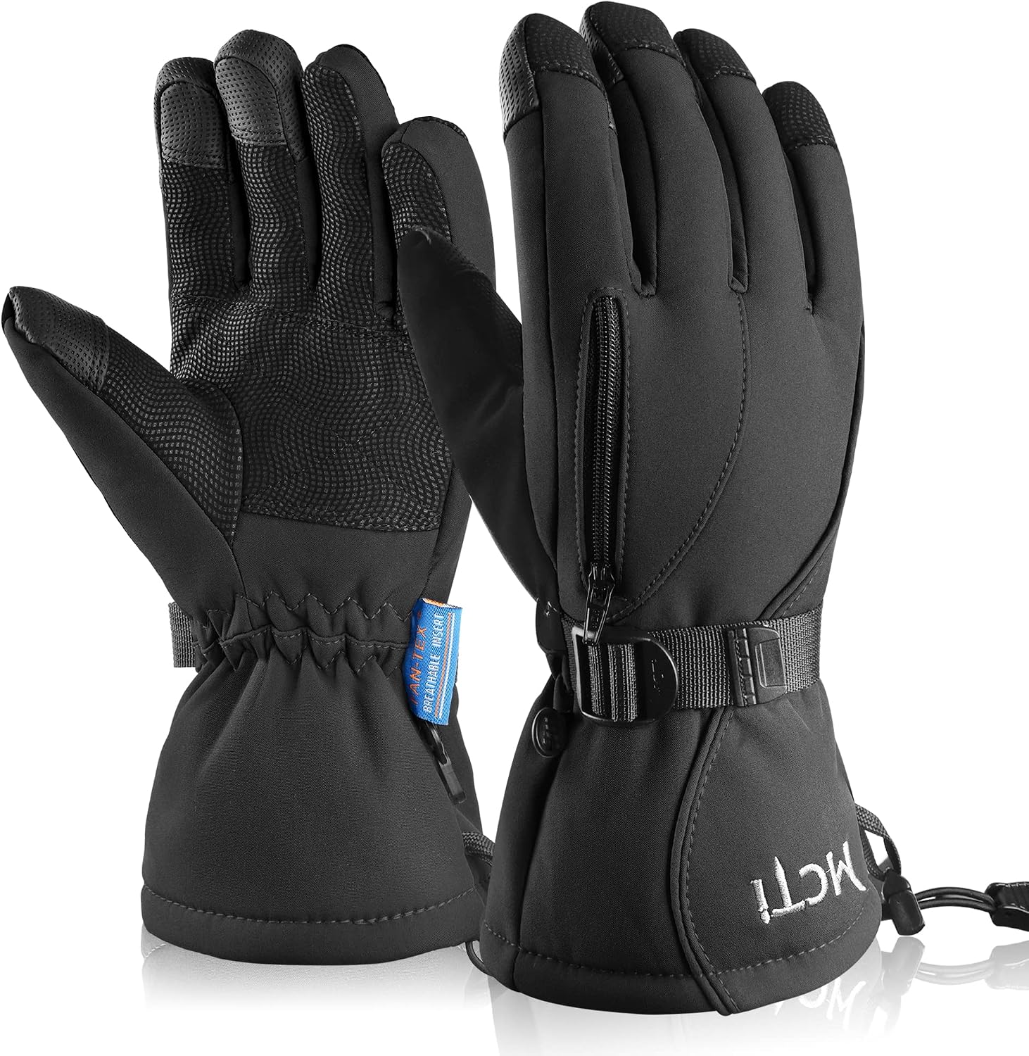 Detalle de MCTi Men's Waterproof Ski Gloves