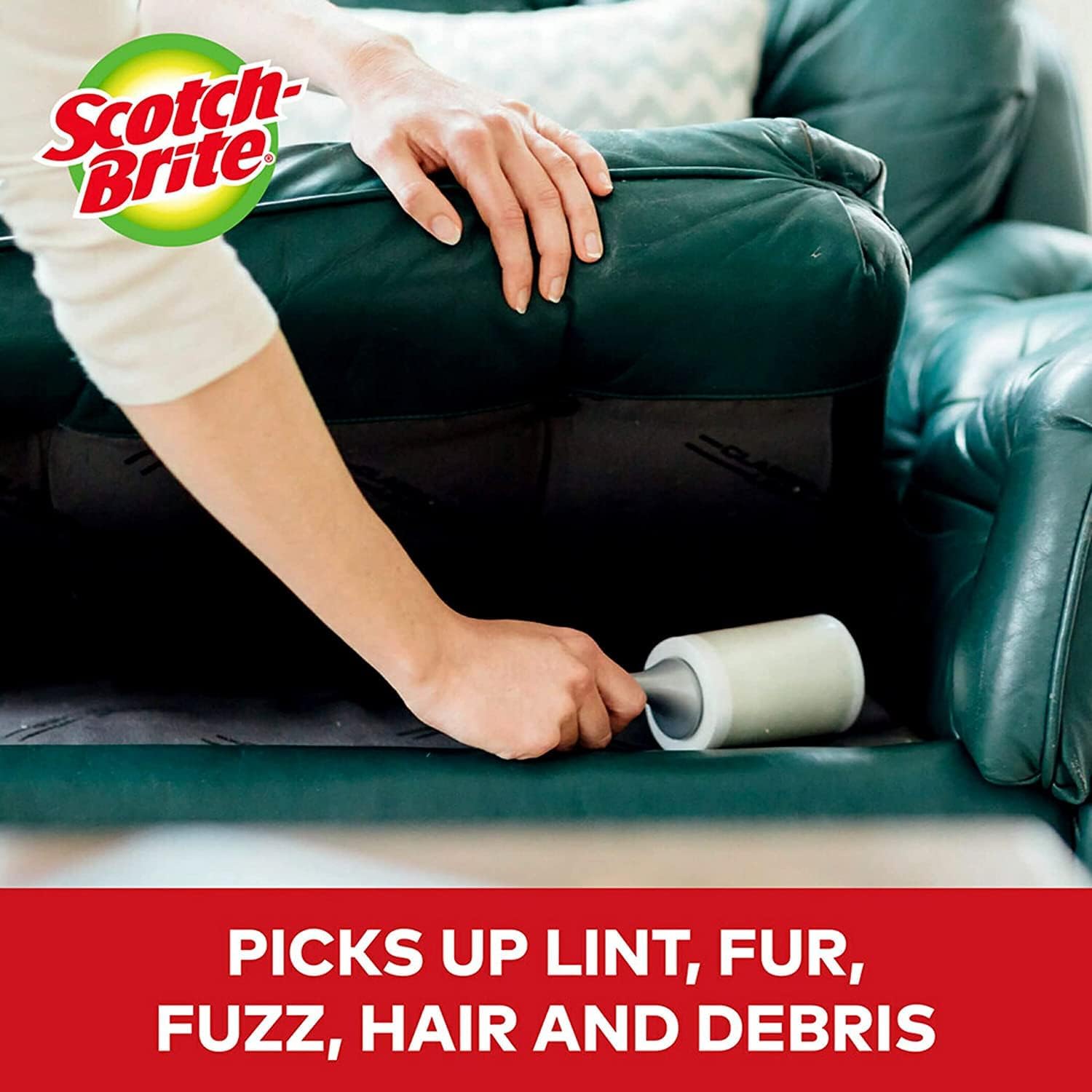 Detalle 2 de Scotch-Brite Everyday Clean Lint Roller Refill 168 Sheets